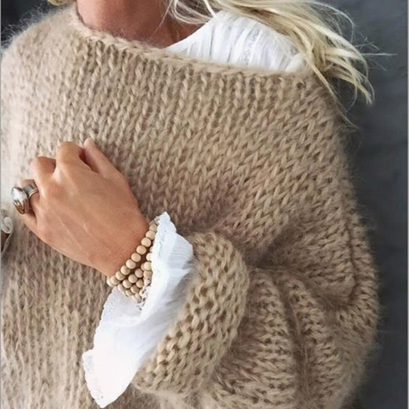 Women’s Oversized Cozy Knit Sweater