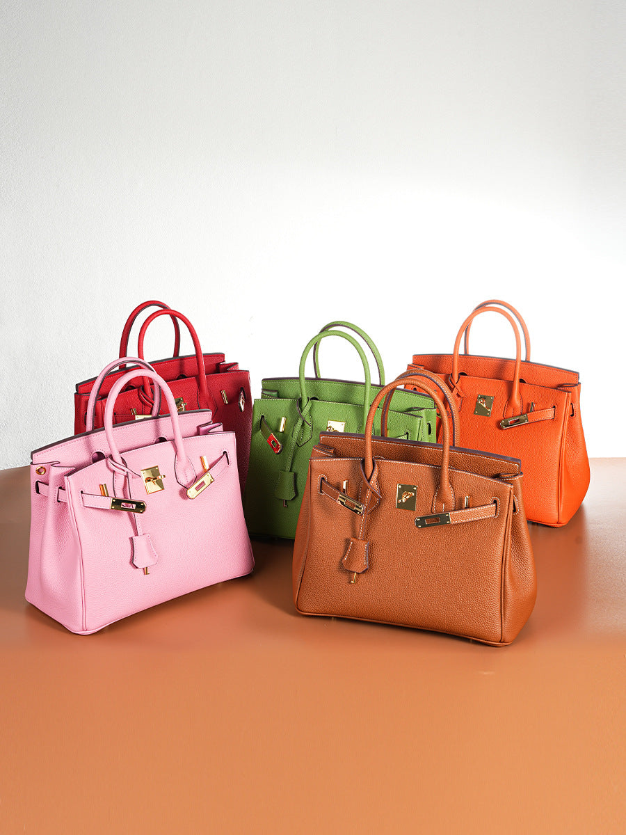 Jessica - Structured Leather Handbag