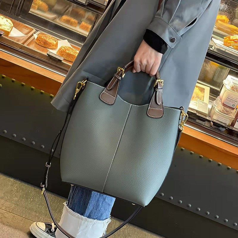 Stephanie - Vegan Leather Tote Bag
