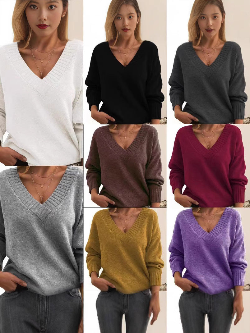 Avery - V-Neck Sweater