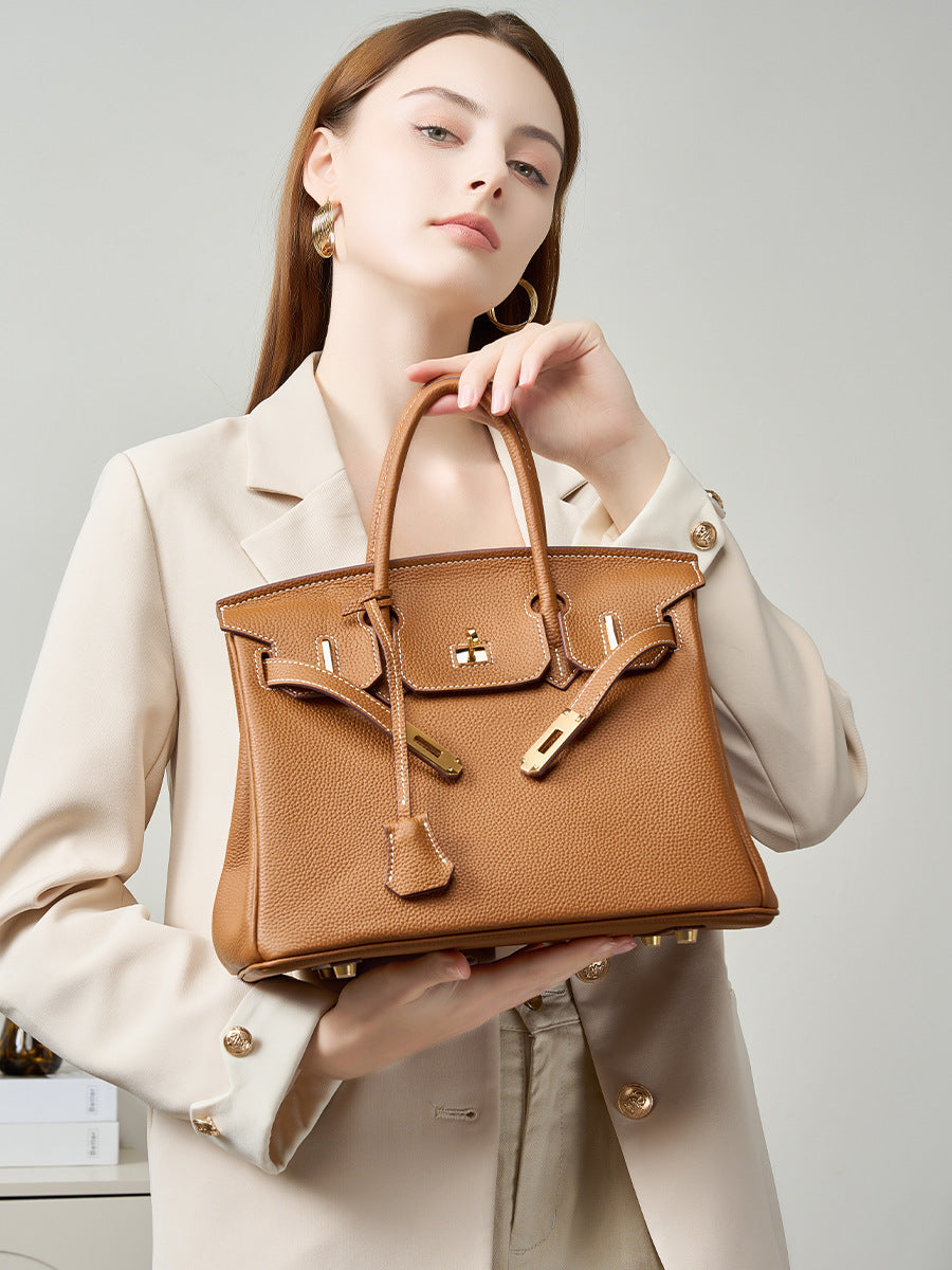 Jessica - Structured Leather Handbag