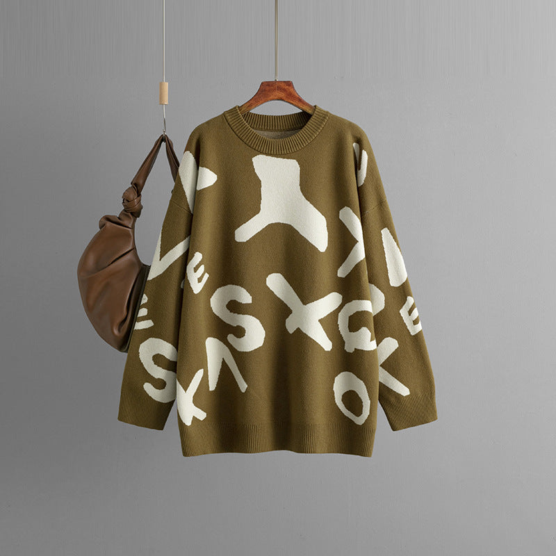 Delilah - Graphic Sweater