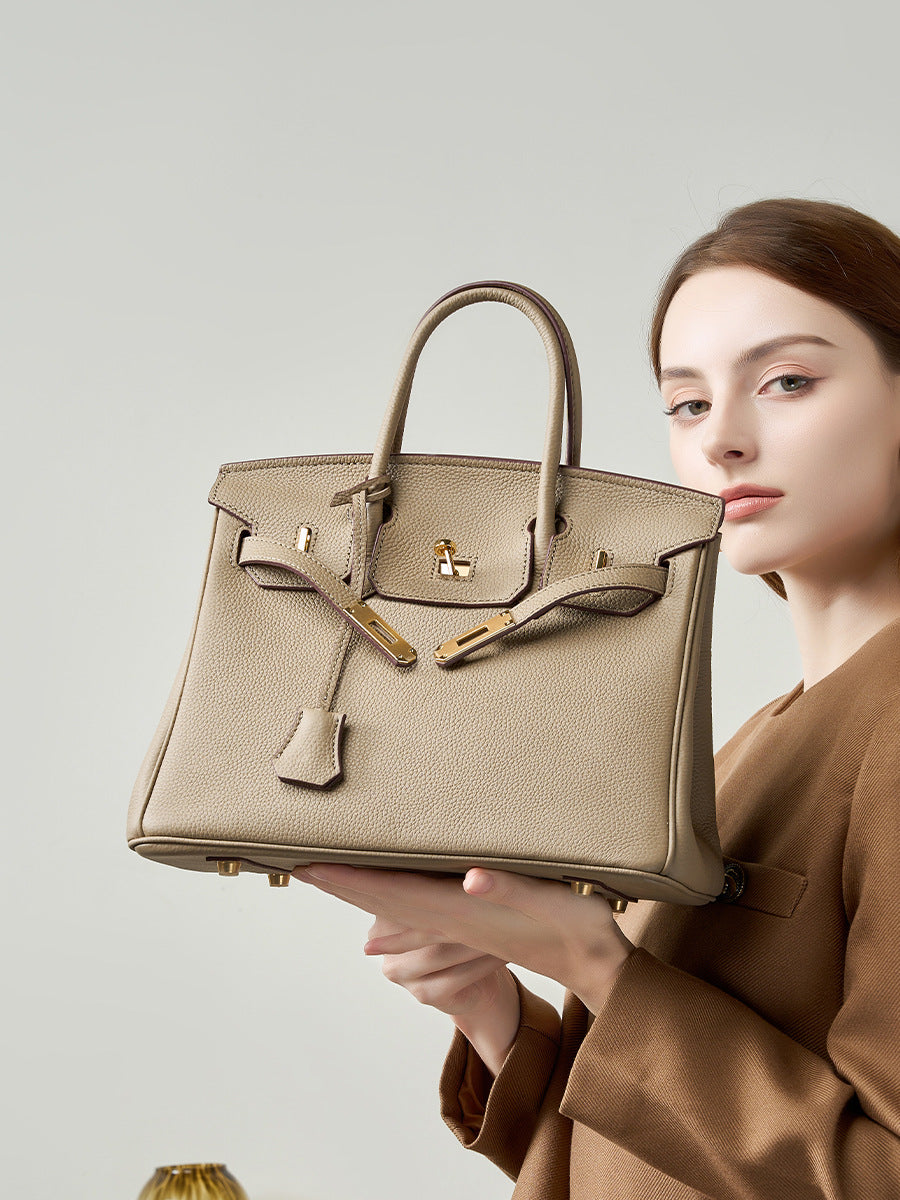 Jessica - Structured Leather Handbag