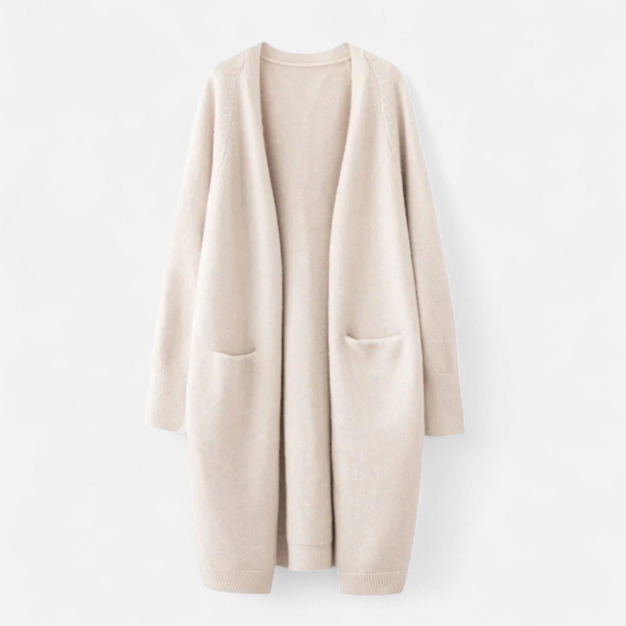 Women’s Longline Open Front Cardigan Coat