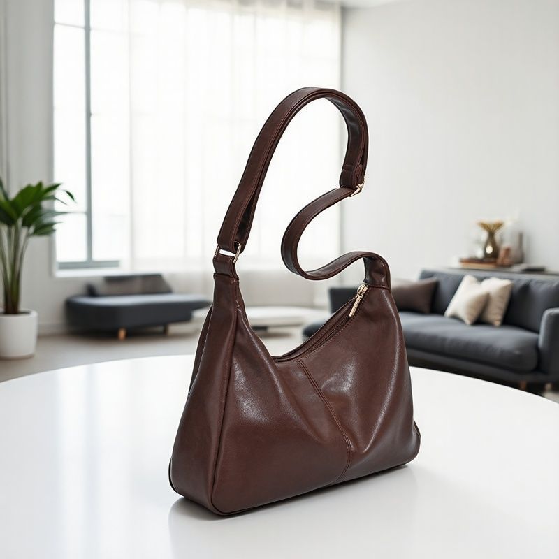 Judith - Vegan Leather Shoulder Hobo Bag