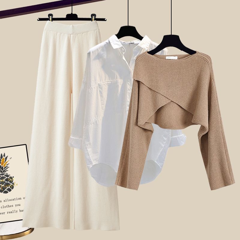 Women's 3-Piece Loungewear Knit Set
