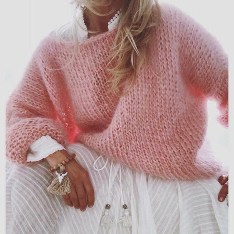 Women’s Oversized Cozy Knit Sweater