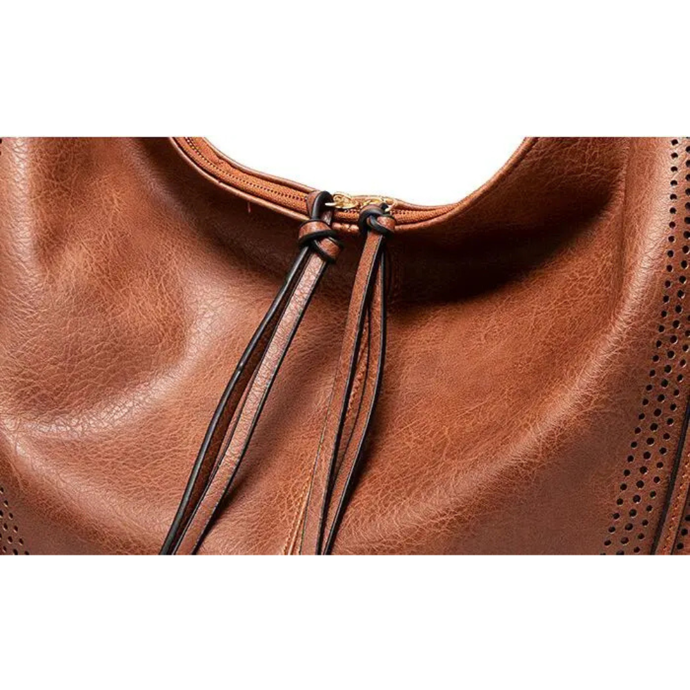 Jean - Vegan Leather Slouchy Hobo Bag