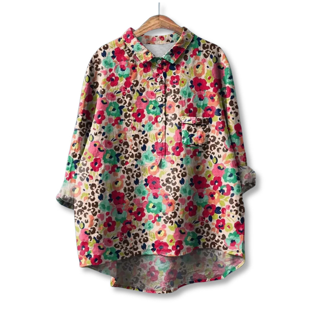 Stylish Floral Print Shirt