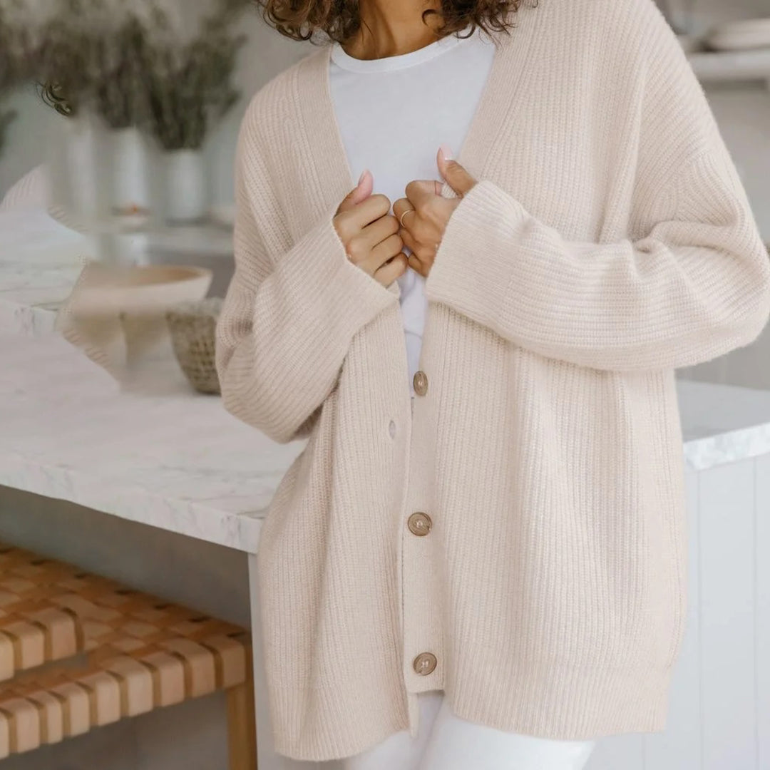 Luxurious Oversized Cashmere Cardigan