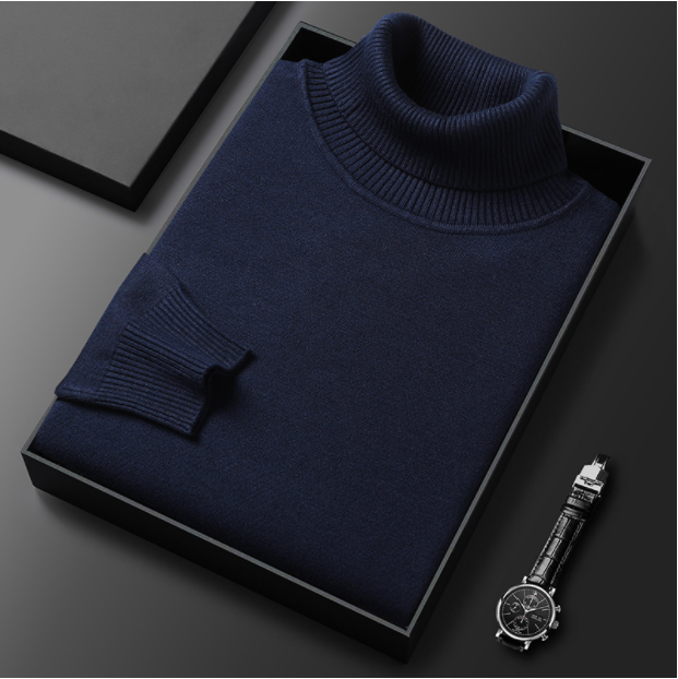 Logan - Cashmere Turtleneck Sweater