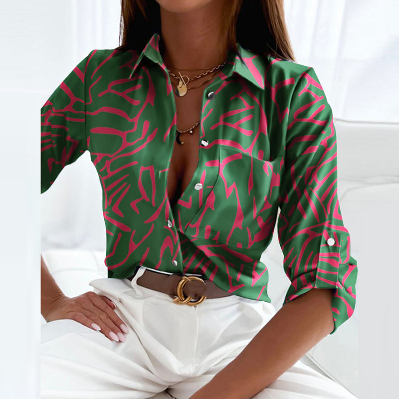 Elegant Classic Collared Blouse for Women