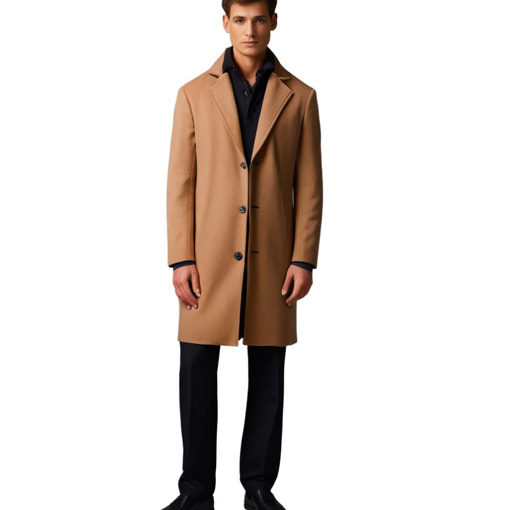 John - Wool Blend Overcoat