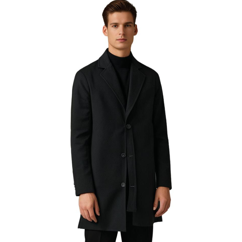 John - Wool Blend Overcoat