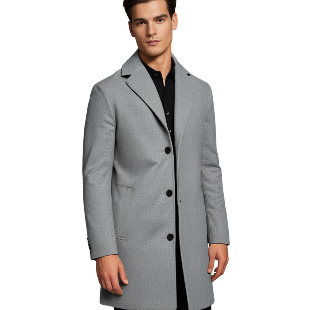 John - Wool Blend Overcoat