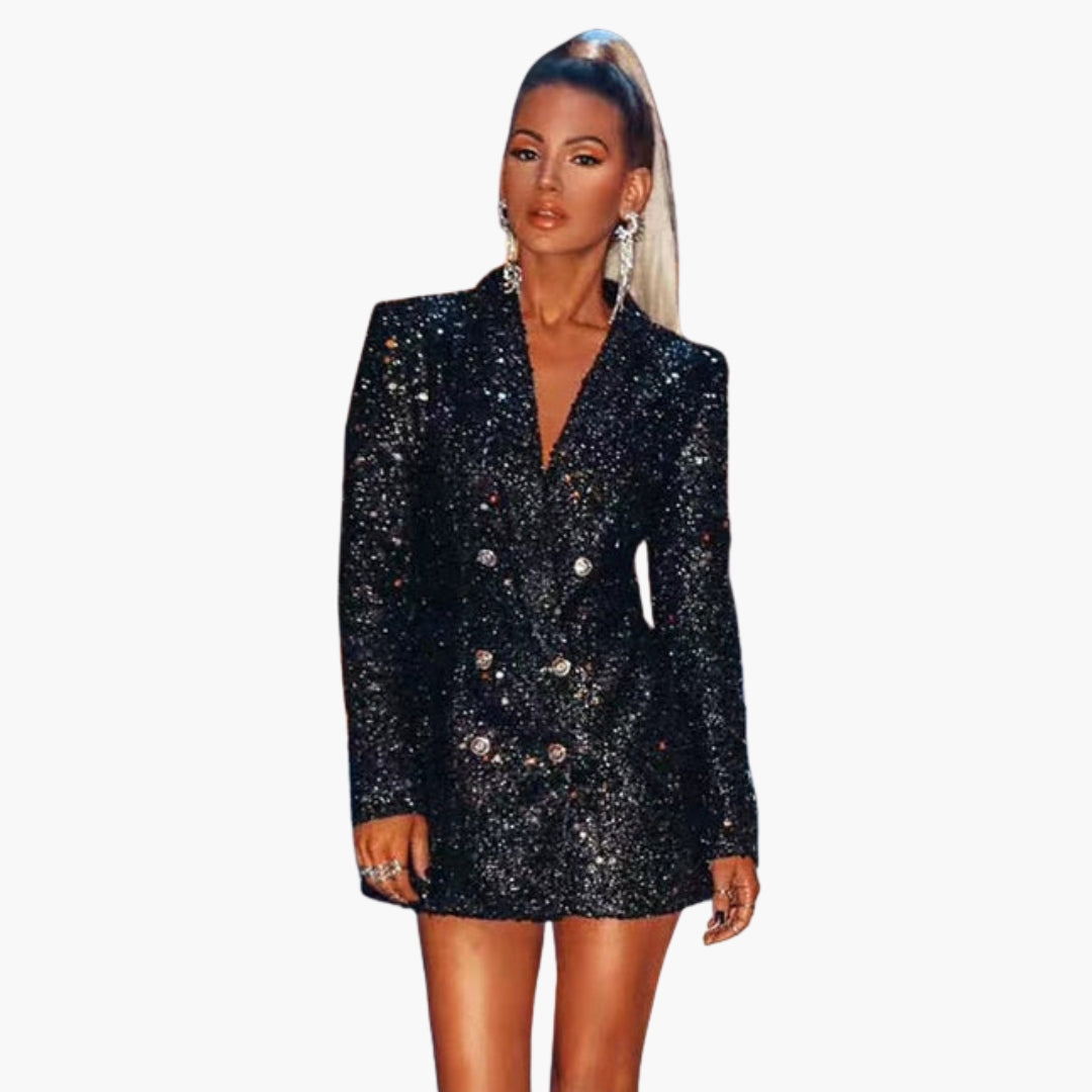 Blazer étincelant pour femme