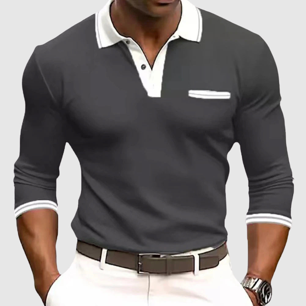 Logan - Contrast Polo Shirt