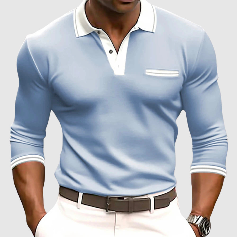 Logan - Contrast Polo Shirt
