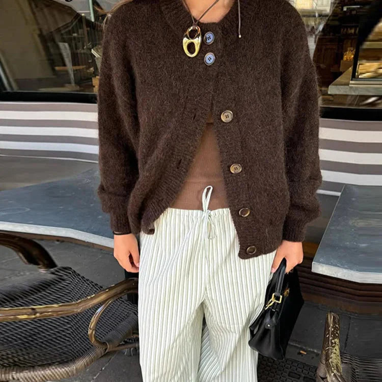 Amy - Button-Up Cardigan