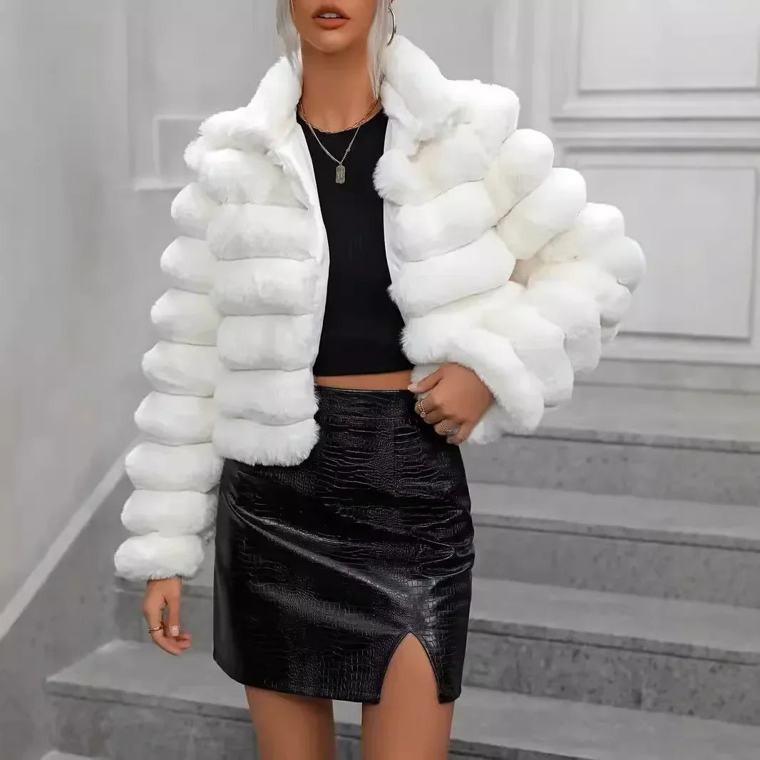 Ava - Faux Fur Coat