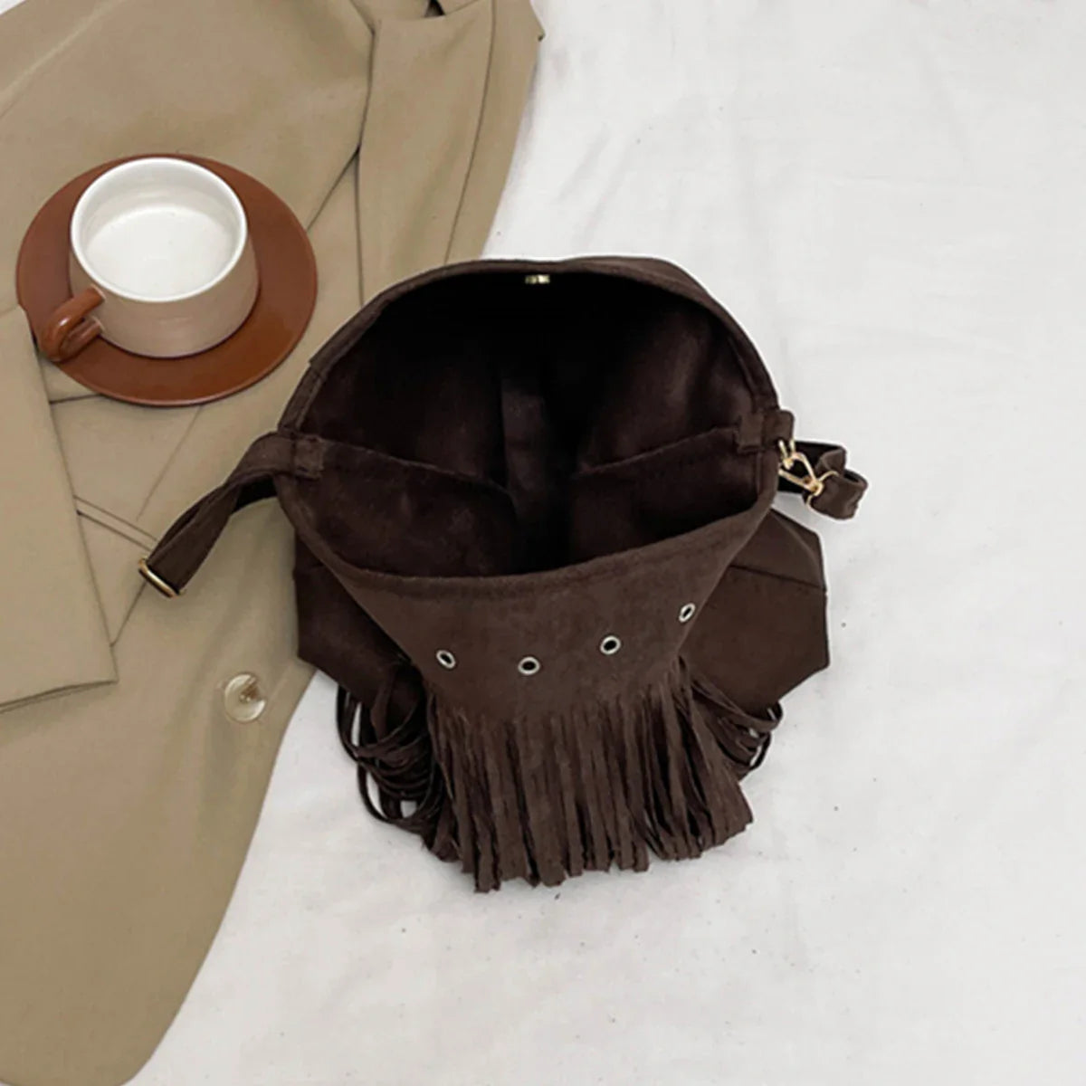 Maria - Fringe Shoulder Bag