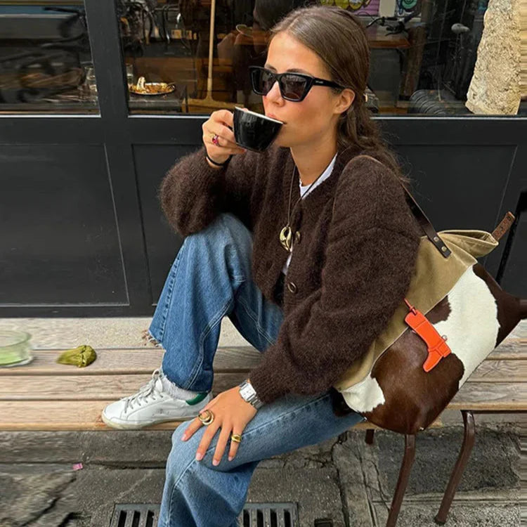 Amy - Button-Up Cardigan