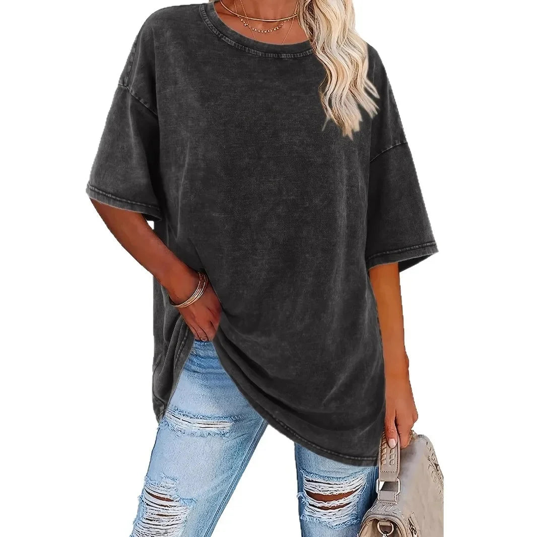 Sheila - Oversized Cotton T-shirt