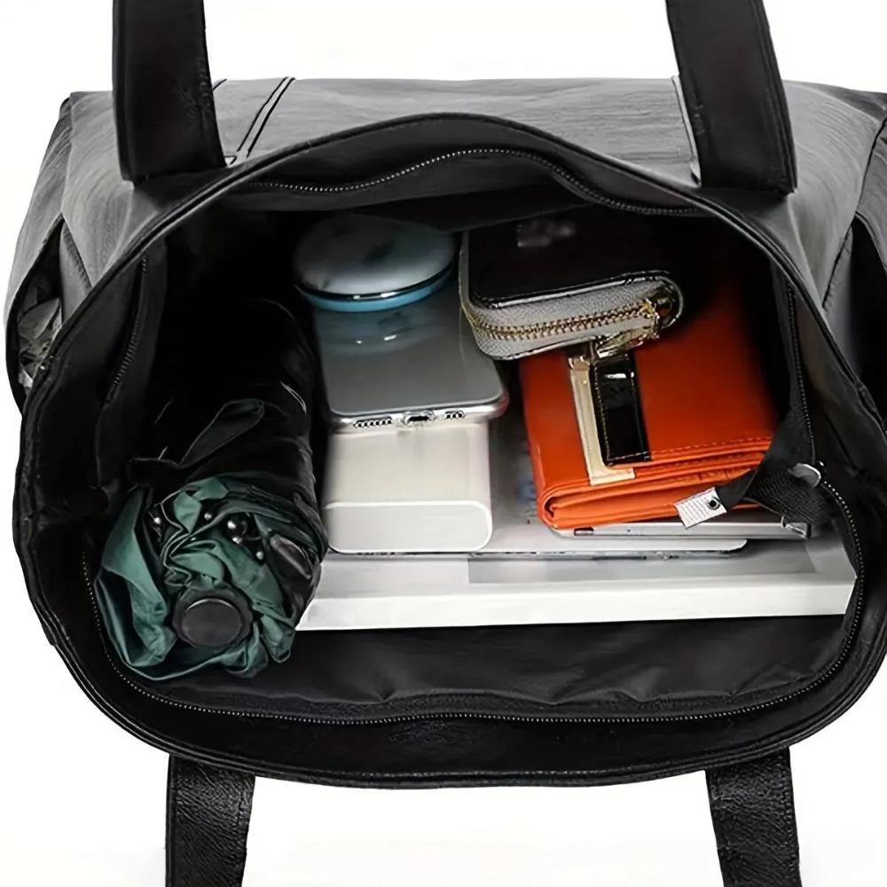 Debra - Vegan Leather Tote Bag