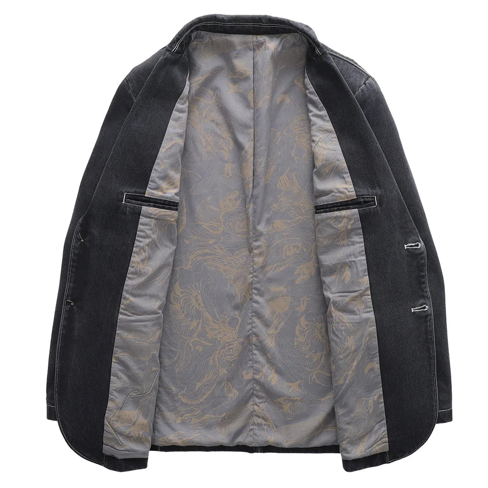 Axel - Casual Denim Blazer