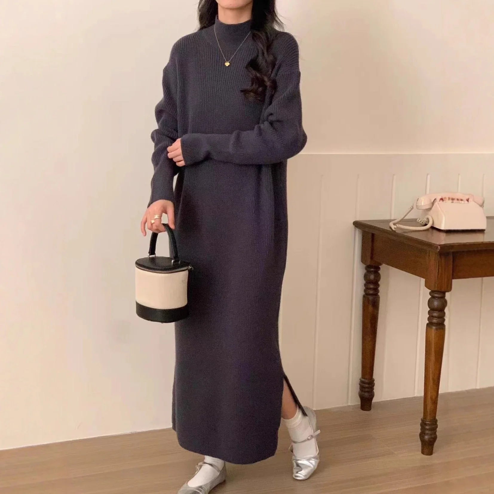 Mila - Cozy Sweater Dress