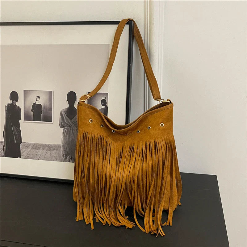 Maria - Fringe Shoulder Bag