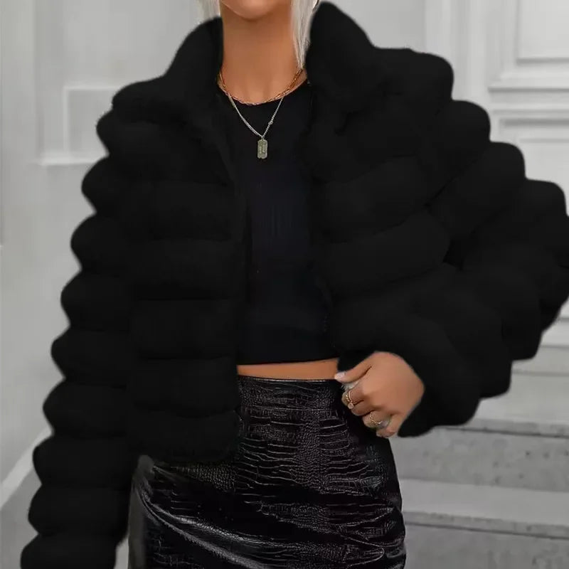 Ava - Faux Fur Coat