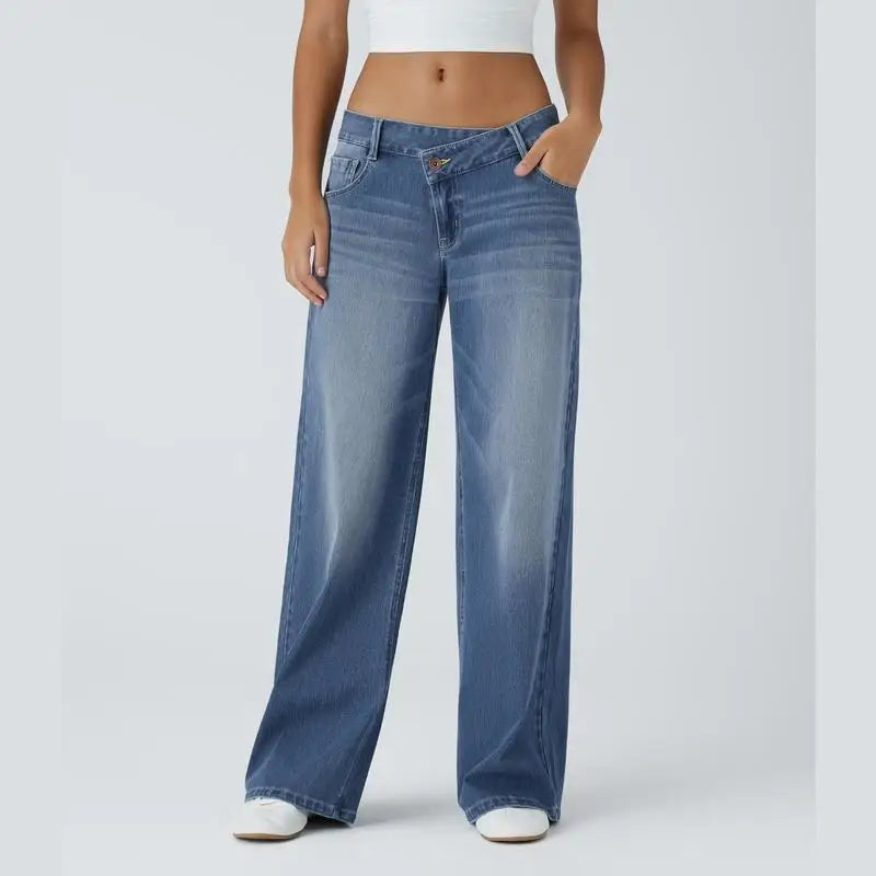 Serenity - Baggy Wide-Leg Jeans