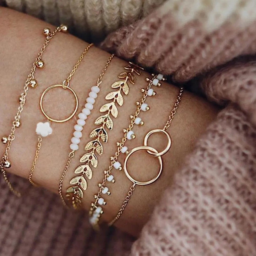 Joan - Layered Bracelet Set