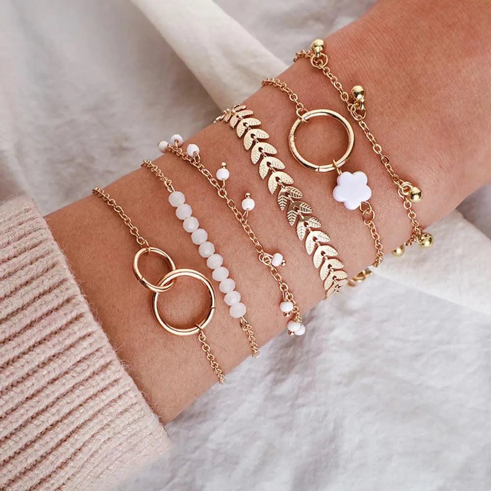 Joan - Layered Bracelet Set