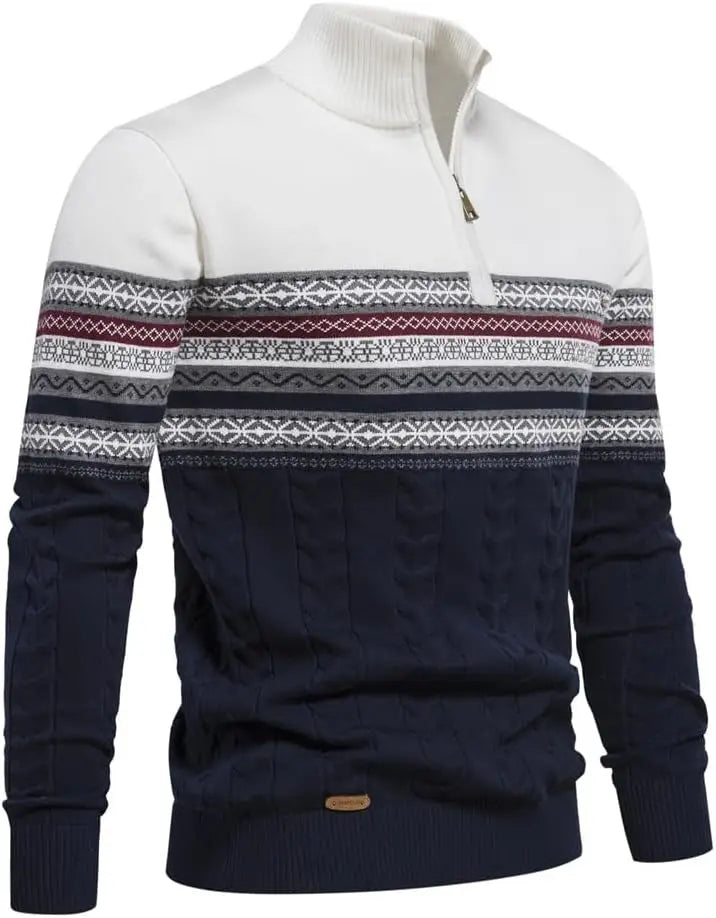 Oliver - Quarter Zip Sweater