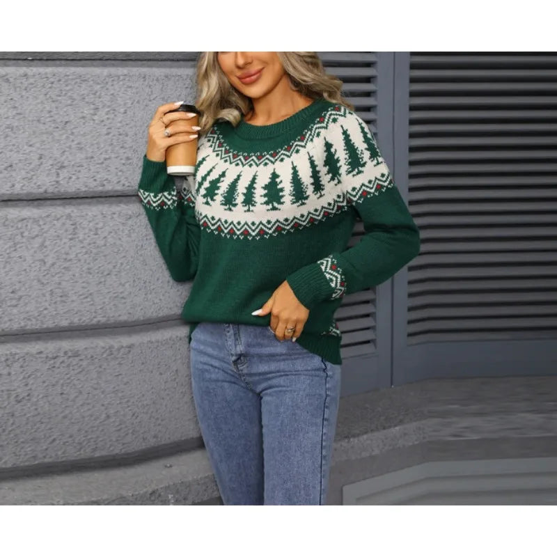 Hanna - Festive Knit Sweater