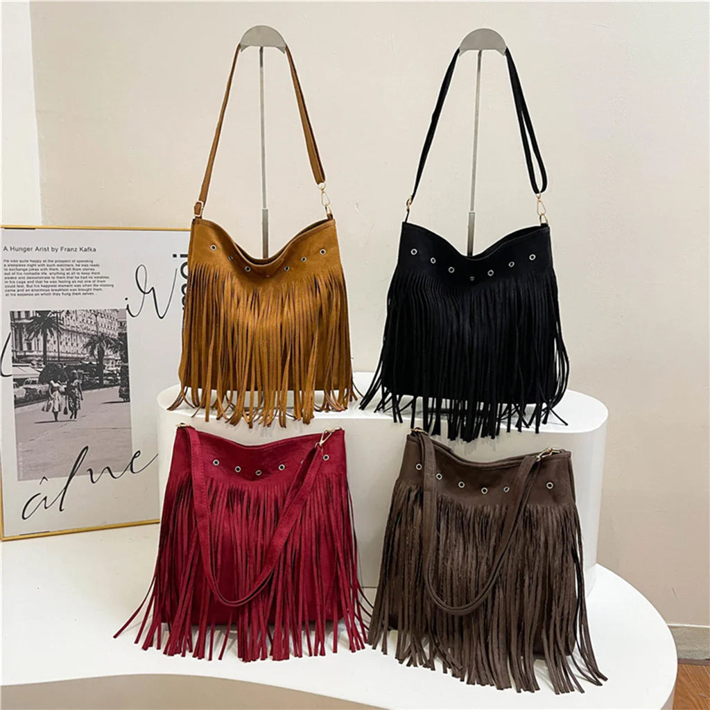 Maria - Fringe Shoulder Bag