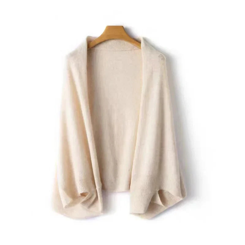Women’s Soft Knit Wrap Shawl Cardigan