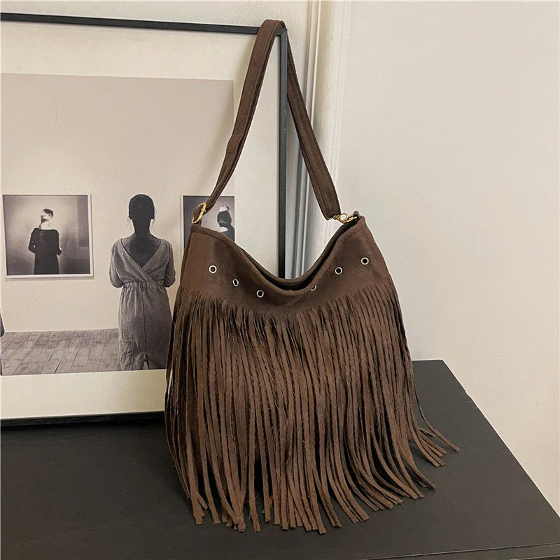 Maria - Fringe Shoulder Bag