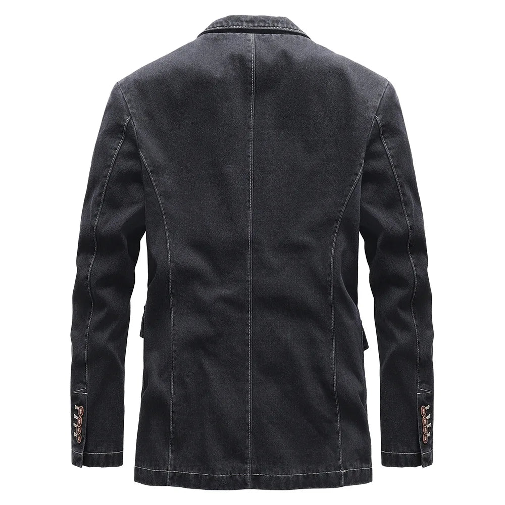 Axel - Casual Denim Blazer