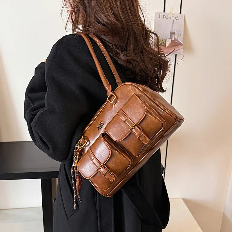 Katherine - Vegan Leather Shoulder Bag