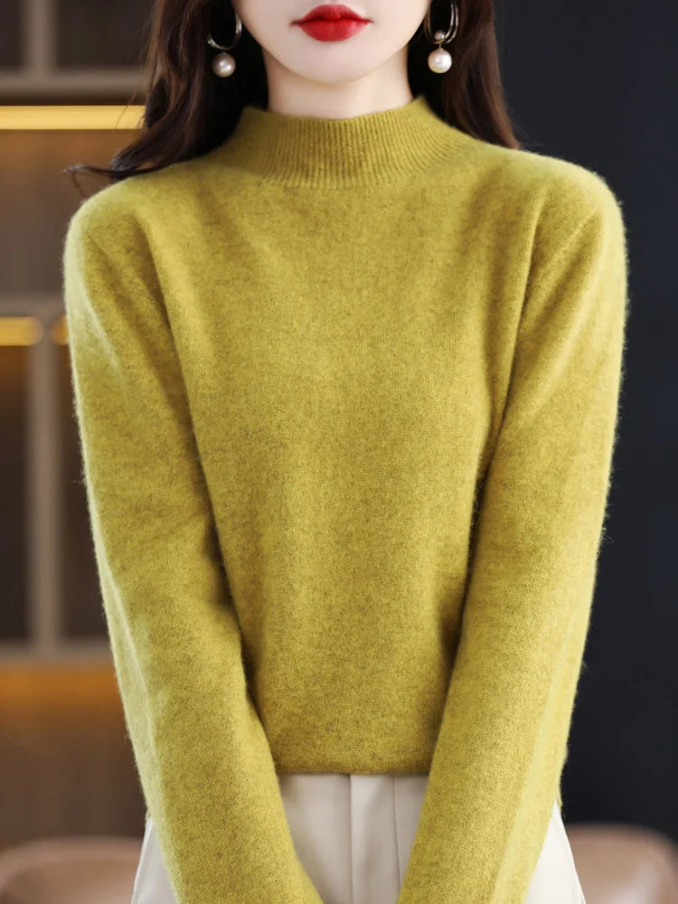 Women's Soft Knit Turtleneck Sweater