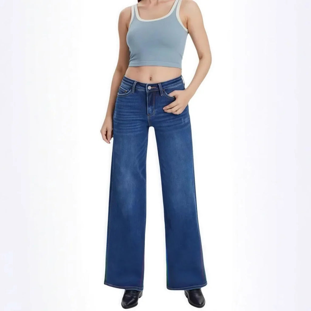 Diane - Wide-Leg Jeans