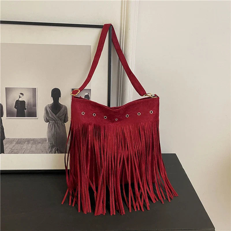 Maria - Fringe Shoulder Bag