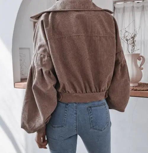 Mila - Corduroy Short Jacket