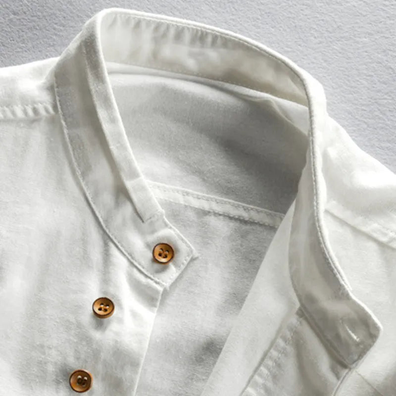 James - Mandarin Collar Shirt