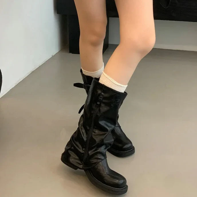 Charlotte - Vintage Knee-High Boots