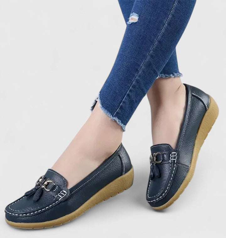 Γυναικεία Ορθοπεδικά Μοκασίνια Slip-On με Μαλακή Επένδυση για Άνεση
