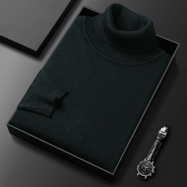 Logan - Cashmere Turtleneck Sweater